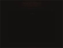 Tablet Screenshot of nakedspirit.com